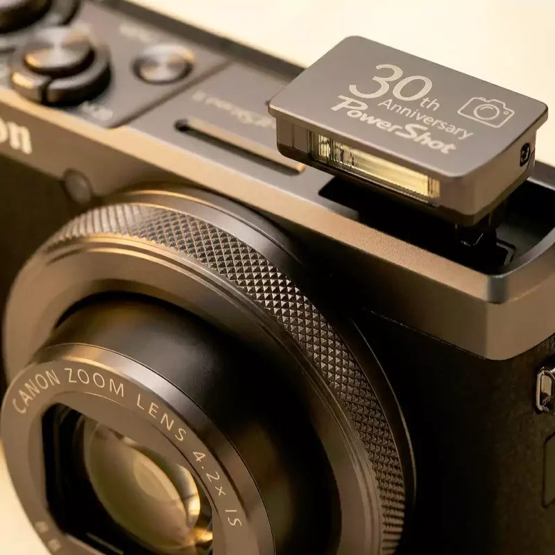 Canon G7X Mark III Graphite 30th Anniversary Edition redesigned control ring UAE