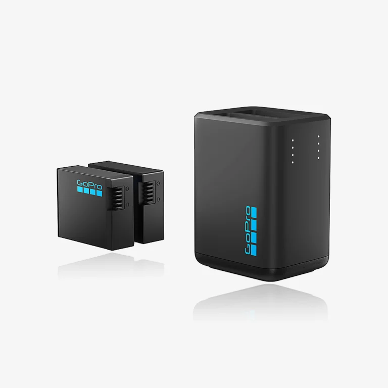 GoPro HERO13 Dual Battery Charger Dubai with 2 Enduro 1900mAh batteries included