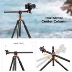 K&F Overhead Camera Tripod Dubai | Flat Lay Rig | Camcity - Image 3