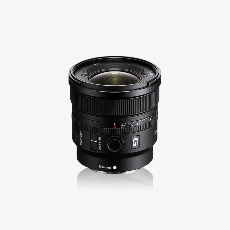 Sony 16mm f1.8 G Lens Dubai lightweight ultra wide prime lens for vlogging