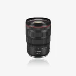 Canon RF 24-70 f2.8 L IS usm Lens attached to a Canon full-frame mirrorless camera