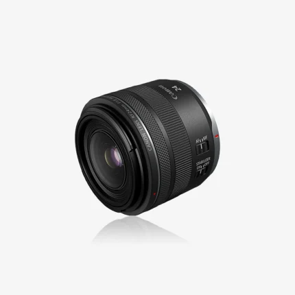 Canon RF 24mm f/1.8 Macro IS STM wide angle prime lens with image stabilization