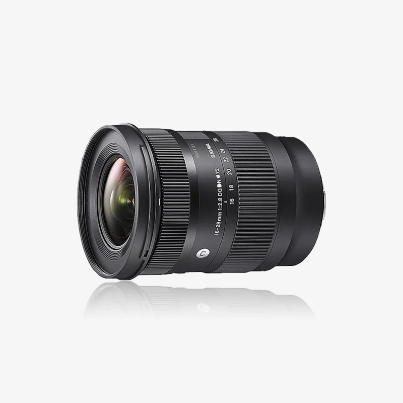 Sigma 16-28mm f2.8 Sony Lens Dubai ultra-wide gimbal lens for real estate