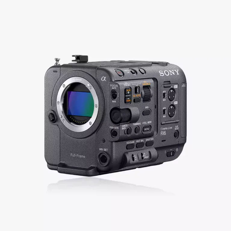 Sony FX6 Full-Frame Cinema Camera (Body Only) professional documentary video rig