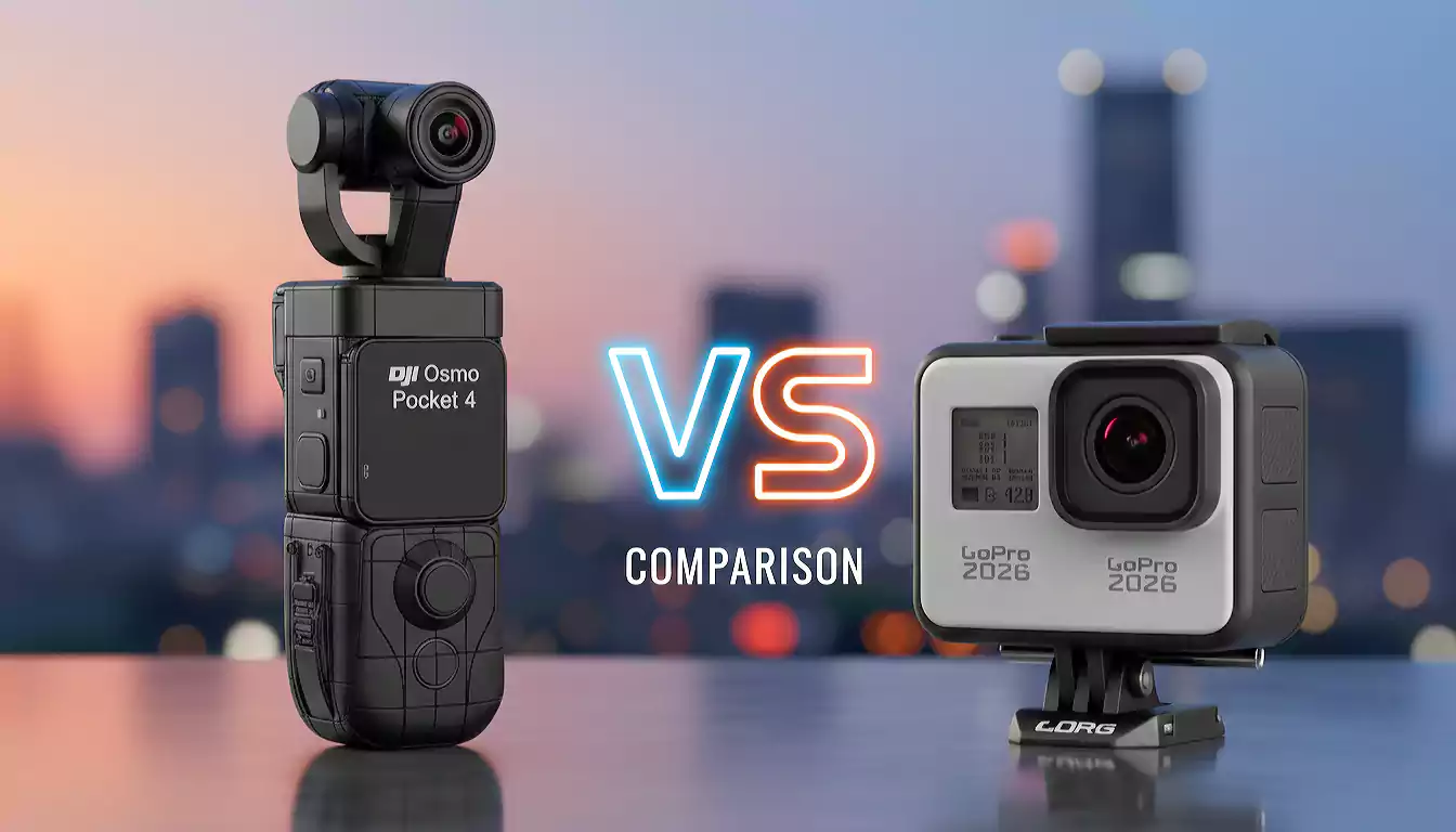 DJI Osmo Pocket 4 vs GoPro 2026