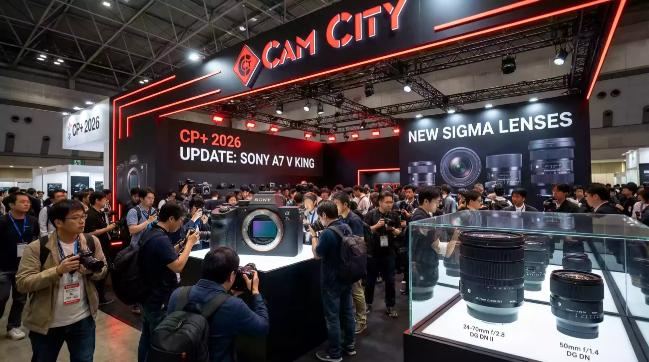 CP+ 2026 Update: Sony A7 V King & New Sigma Lenses | CamCity