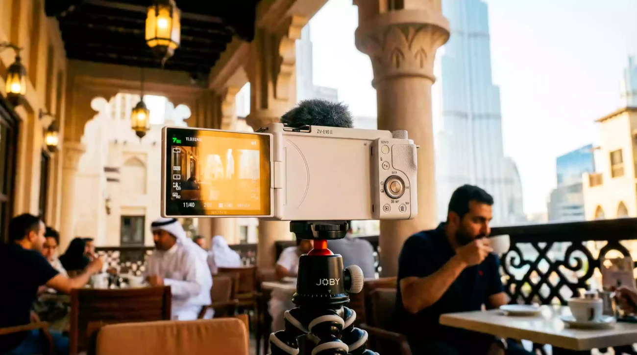 Sony ZV-E10 II vlogging camera shop dubai Camcity