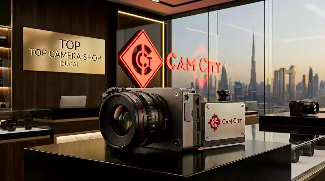 The Sony FX3a cinema camera available at the top camera shop dubai.