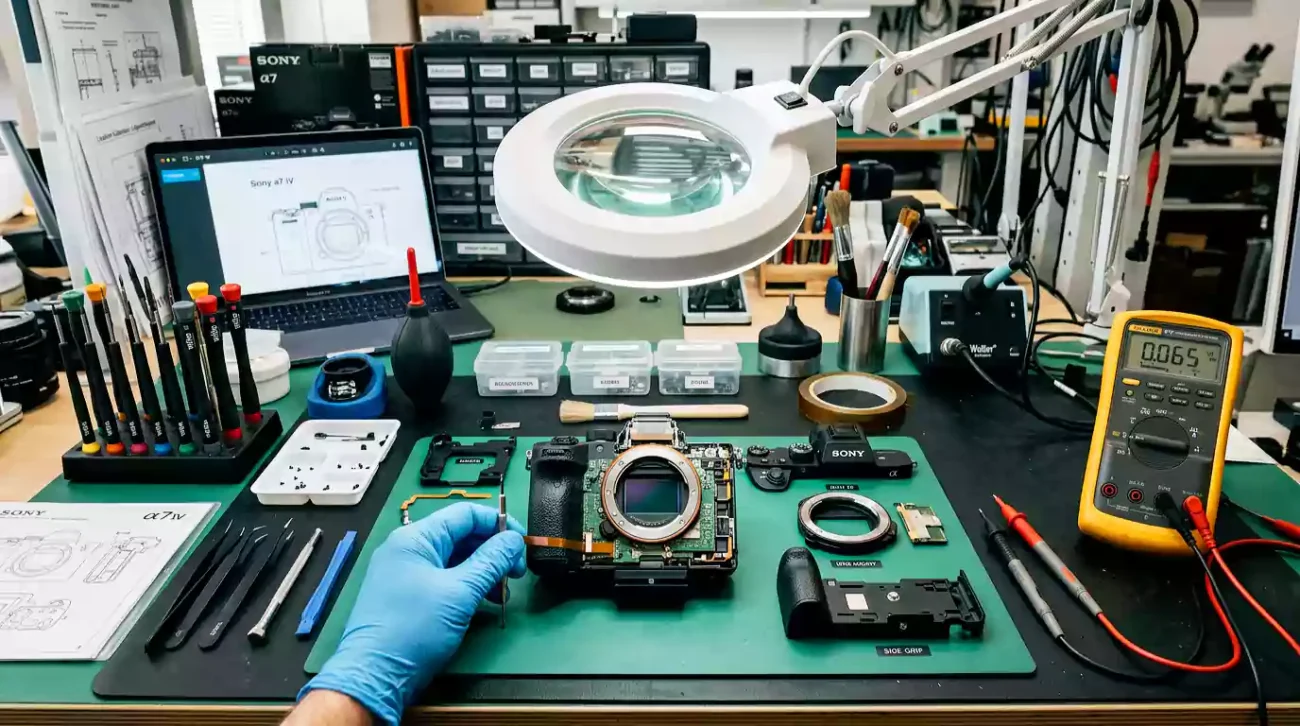 Providing Quick camera repair Dubai at Al Khaleej Centre.