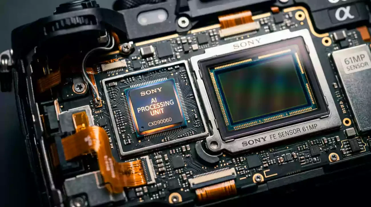 The internal AI processor found in the Best camera Shops in Dubai.