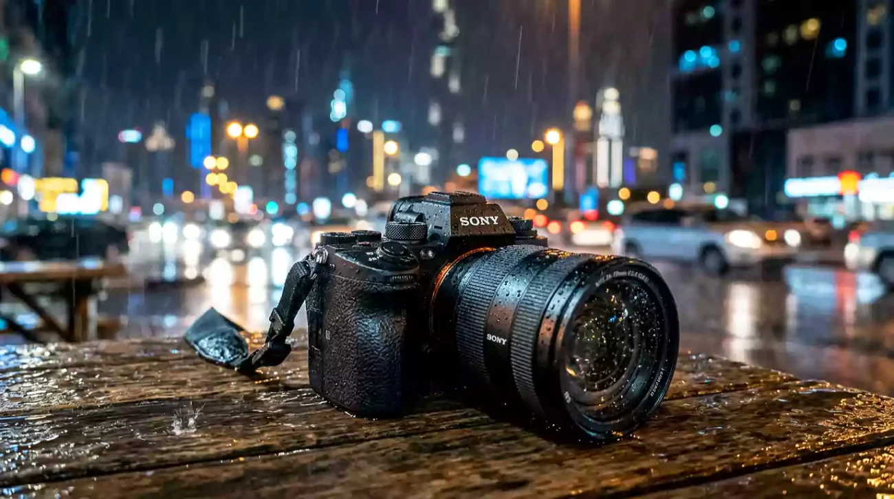 Emergency Water damaged camera repair Dubai [إصلاح الكاميرات التالفة بسبب المياه في دبي].
