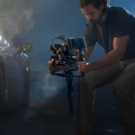 DJI RS 4 Pro Combo heavy duty carbon fiber cinema camera gimbal stabilizer