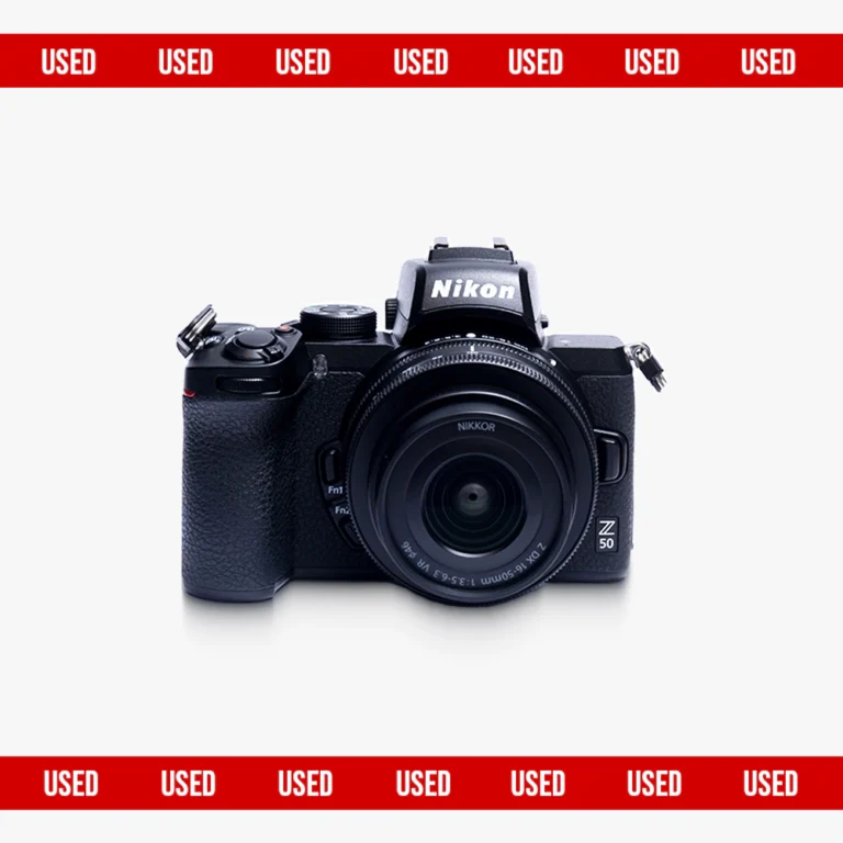 Used Nikon Z50 certified pre-owned DX format 4K mirrorless camera body