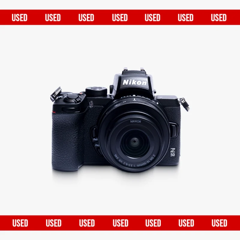 Used Nikon Z50 certified pre-owned DX format 4K mirrorless camera body
