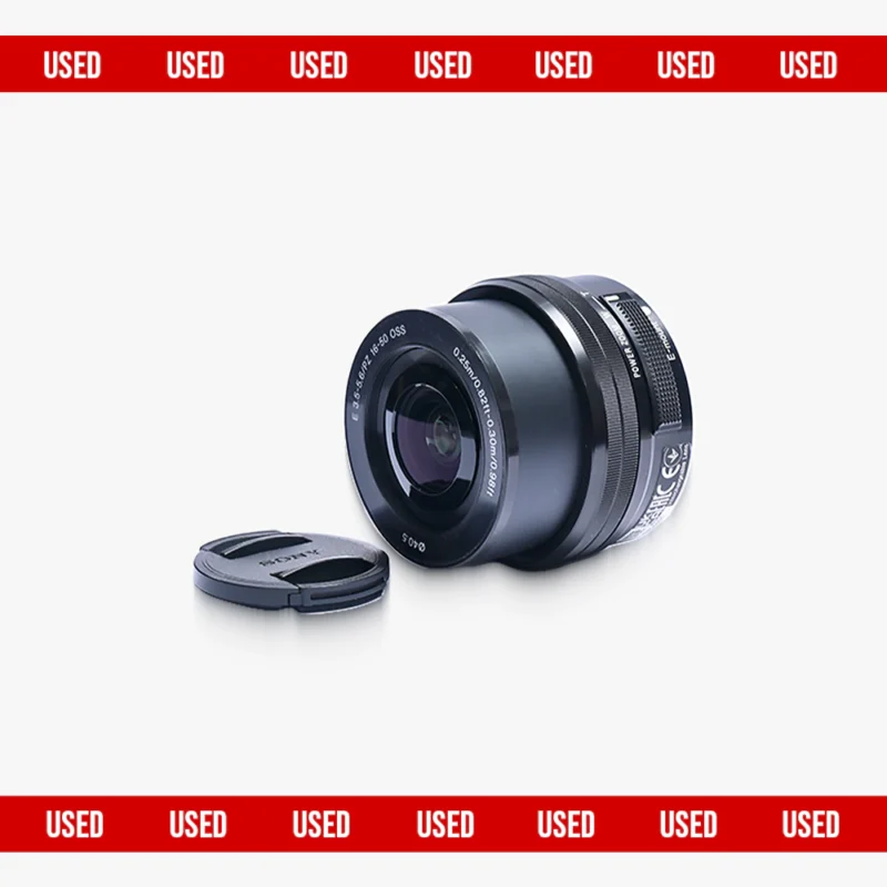 Used Sony 16-50mm OSS Lens certified pre-owned Power Zoom for Sony APS-C mirrorless cameras