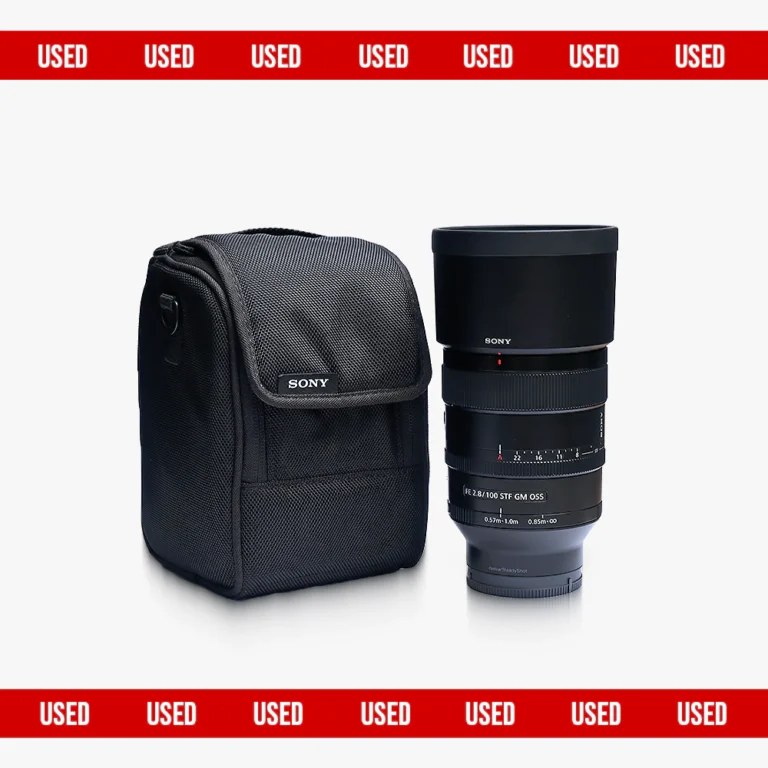Sony FE 100mm f/2.8 STF GM OSS Lens professional G master portrait bokeh lens