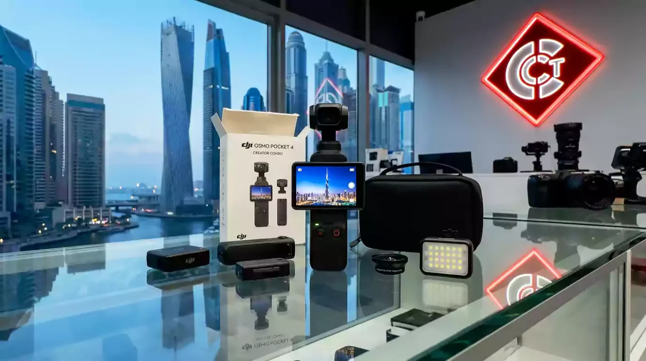 Verified physical stock to buy DJI Osmo Pocket 4 Dubai at CamCity.
