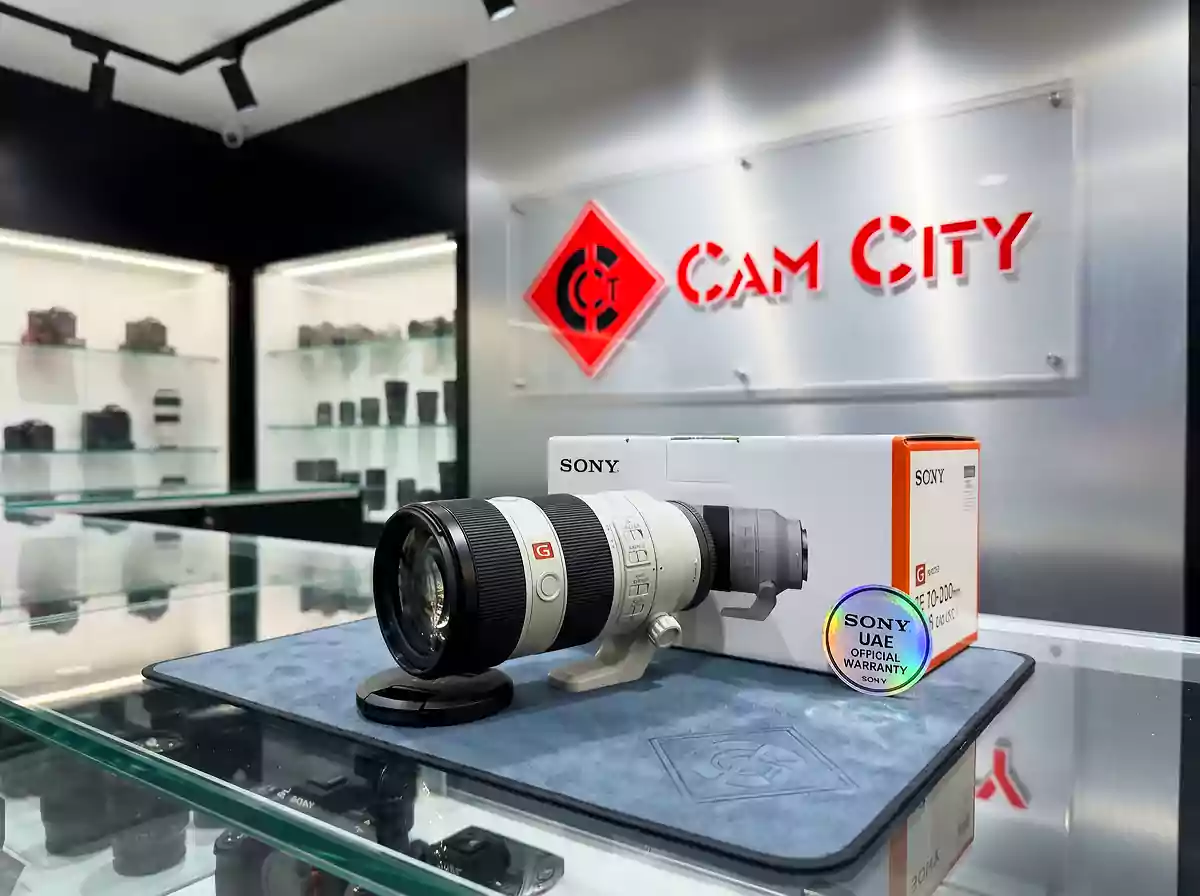 Verified physical stock to Buy Sony 70-200mm GM II Dubai at CamCity.