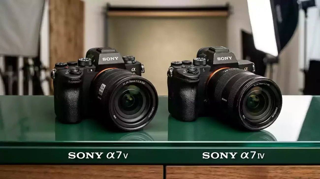 The ultimate Sony a7 V vs a7 IV Dubai comparison at CamCity.