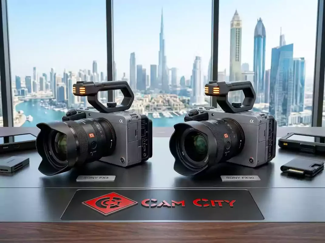 The ultimate Sony FX3 vs FX30 Dubai comparison at CamCity.