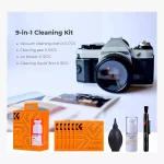 K&F Concept 4-in-1 cleaning kit contents UAE — lens pen air blower vacuum cloths and solution