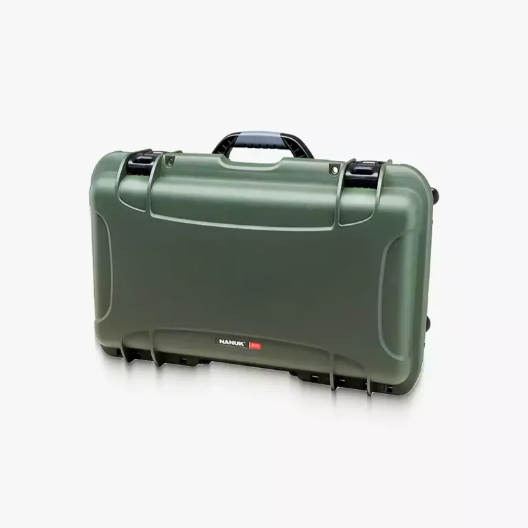 Nanuk 935 Padded Case Olive Dubai tactical waterproof carry on with modular padded dividers