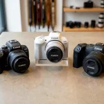 Canon cameras Dubai — EOS R10, R50, and R8 at CamCity UAE