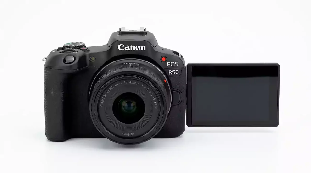 Canon EOS R50 V Dubai genuine UAE warranty vlogging camera