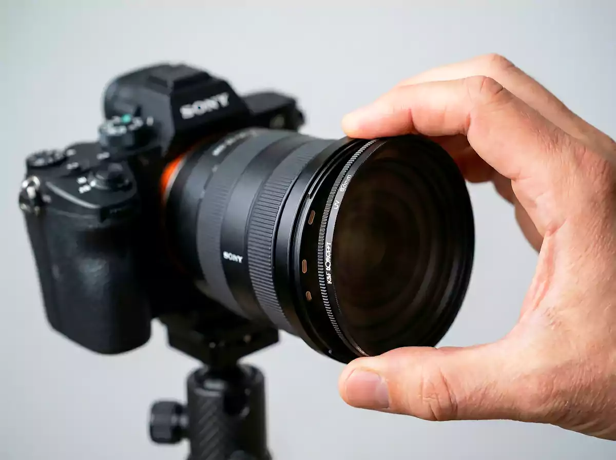K&F Concept magnetic adapter ring quick snap filter UAE photographer