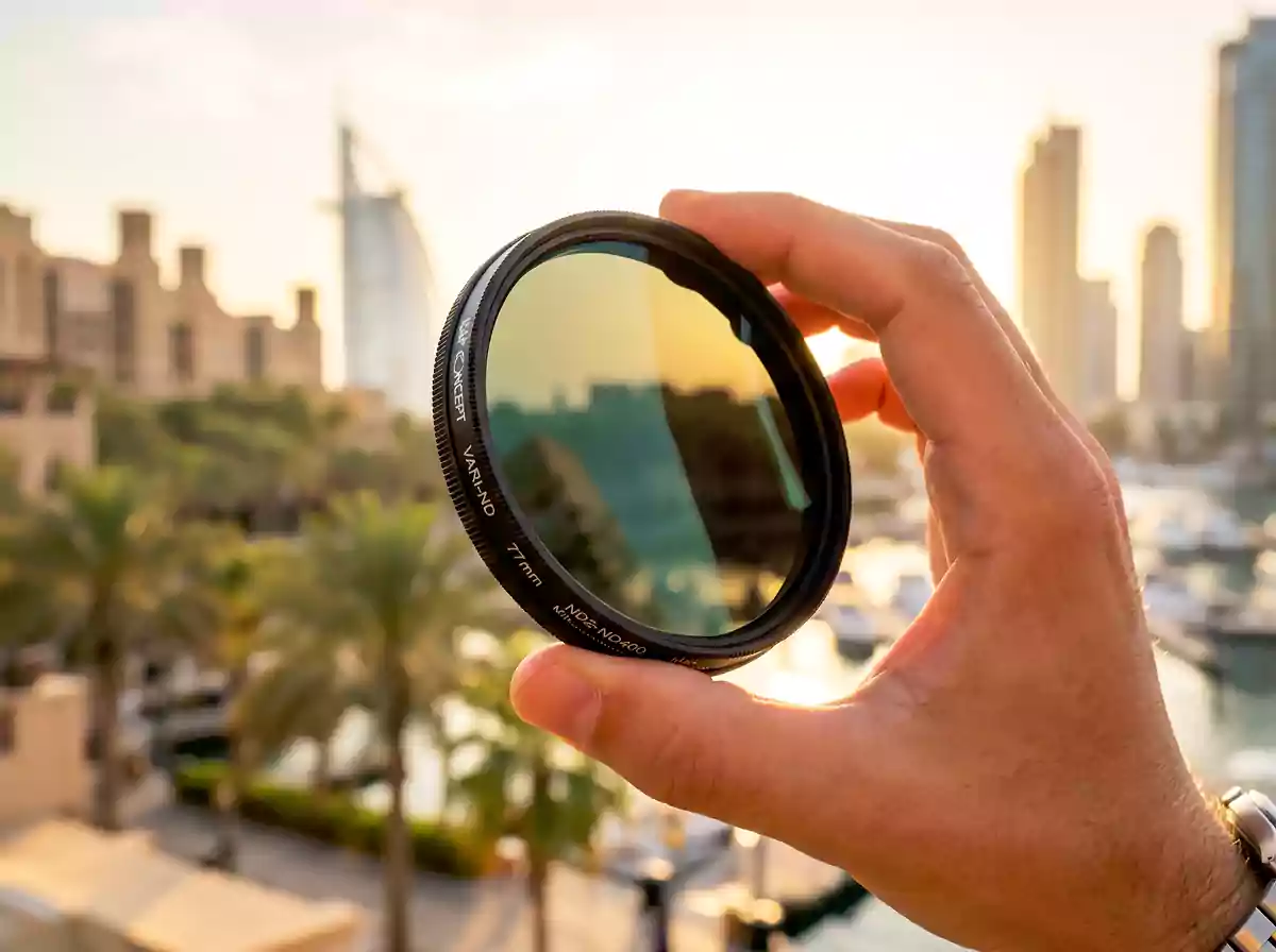 K&F Concept Variable ND Filter Dubai CamCity