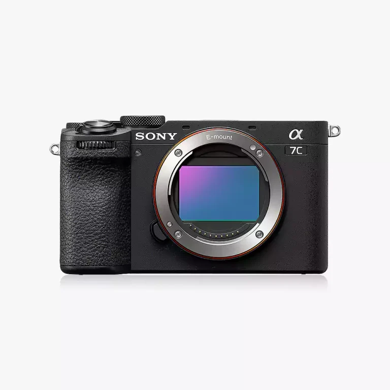 Sony a7C II Dubai black compact full-frame camera genuine UAE warranty