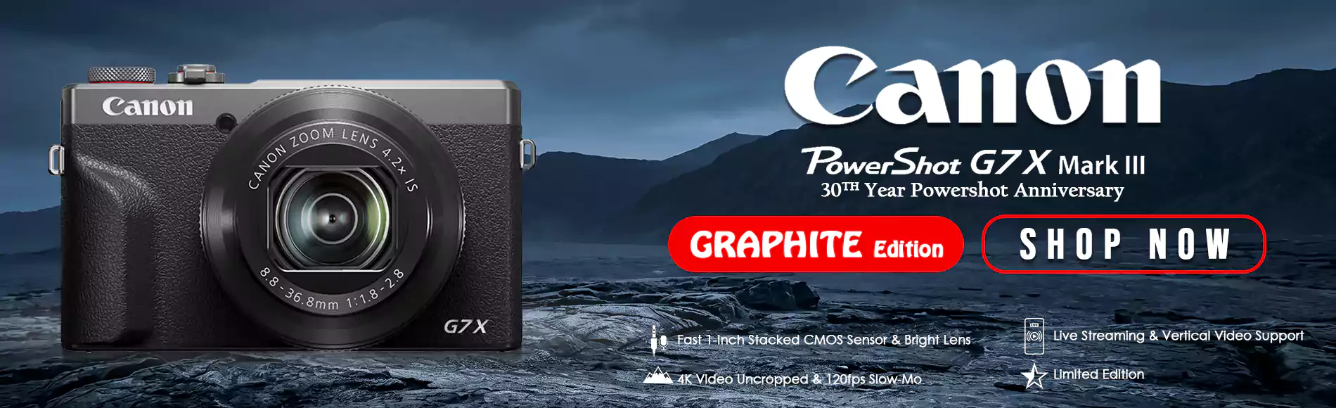 G7x Mark II Graphite Edition Dekstop