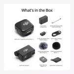DJI Mic Mini 2 transmitter magnetic clip 11g compact wireless microphone UAE