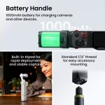 Insta360 Mic Pro wireless transmitter included in Luna Ultra Creator Bundle UAE
