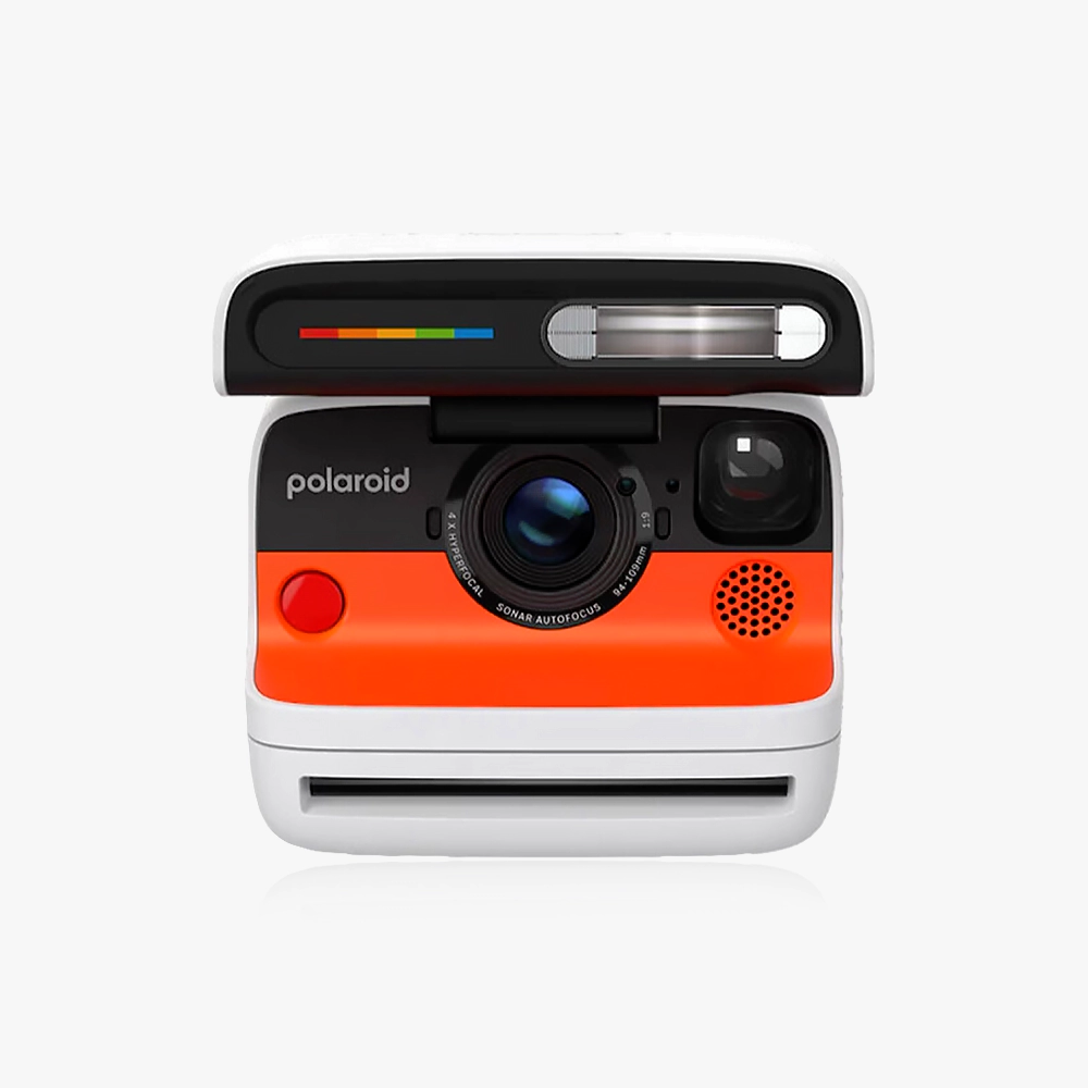 POLAROID - FLIP - INSTANT CAMERA + COLOR FILM BUNDLE - 8 PHOTOS - WHITE_I Polaroid Flip White Instant Camera Dubai colour film bundle genuine UAE