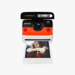 Polaroid Flip white camera 4-zone sonar autofocus lens system close-up Dubai