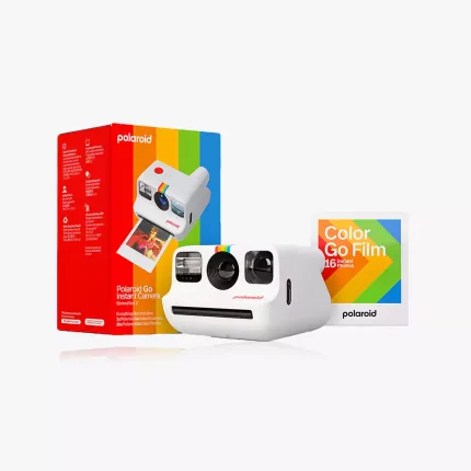 Polaroid Go Gen 2 White Everything Box Dubai instant camera with 16 colour photos