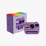 Polaroid Go Gen 2 Purple instant camera front angle showing selfie mirror and lens Dubai