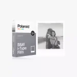 Polaroid i-Type B&W instant film pack front view showing 8 exposure count Dubai