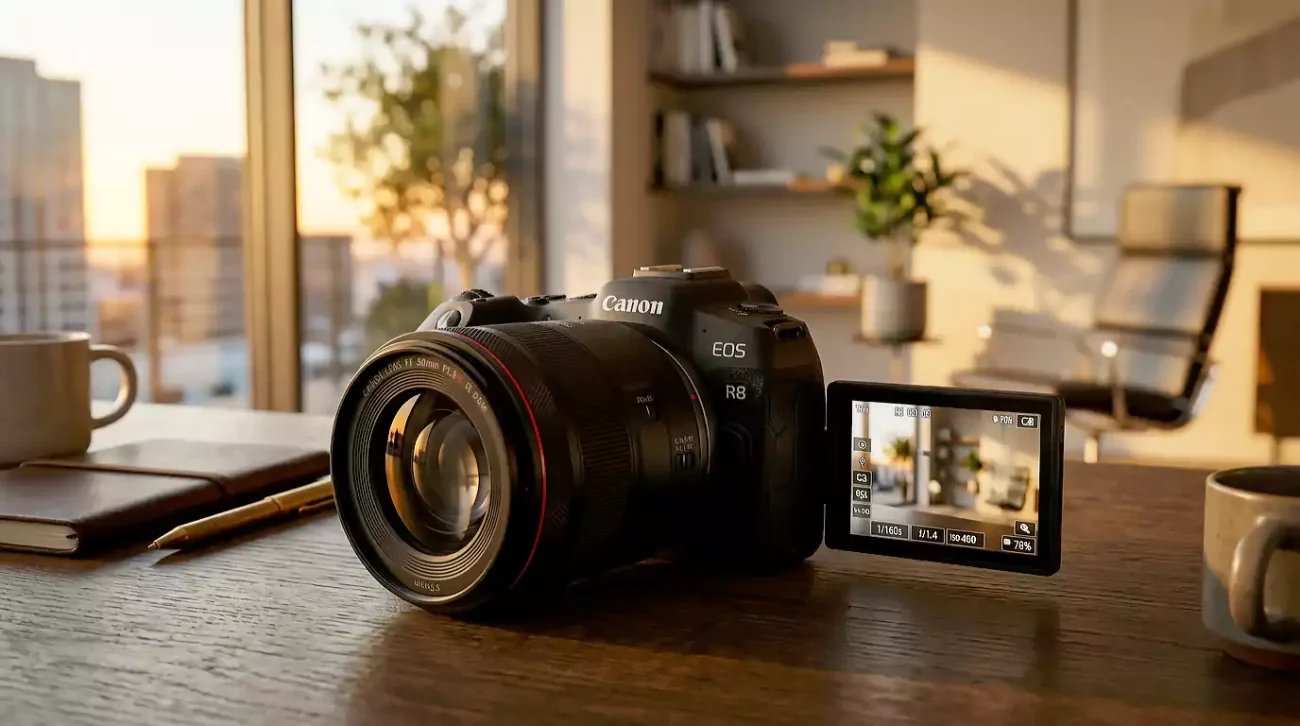 Canon EOS R8 Dubai full-frame mirrorless camera genuine UAE warranty