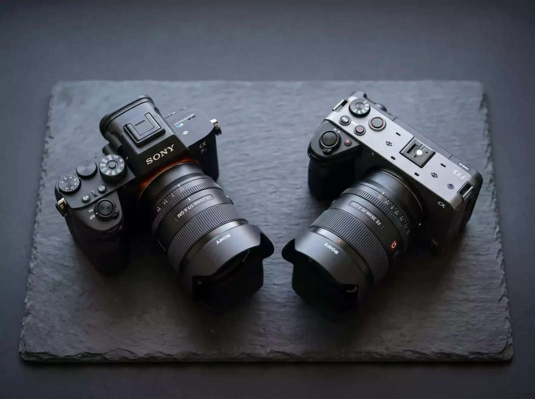 Sony a7S III vs FX3 Dubai side by side comparison authorised UAE dealer