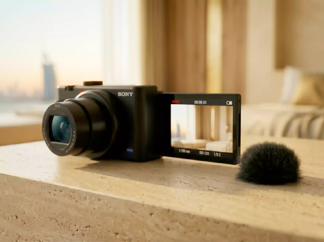 Sony ZV-1 II Dubai genuine UAE warranty compact vlog camera