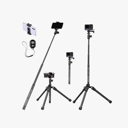 K&F Concept phone tripod Dubai 3-in-1 selfie stick tripod stand genuine UAE warranty