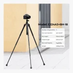 K&F Concept KF09.120V2 selfie stick mode with phone clamp UAE content creator
