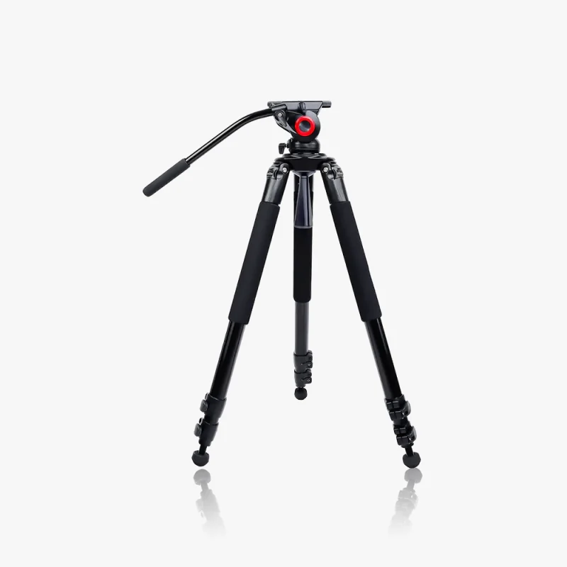 Aluminium Video Tripod Dubai — Miliboo MTT701A with MYT803 fluid head, genuine UAE warranty