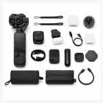 DJI Osmo Pocket 4P Vlog Combo full contents including Mic Mini 2 and tripod Dubai