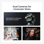 DJI Osmo Pocket 4P Dubai creator filming vlog Downtown Dubai golden hour