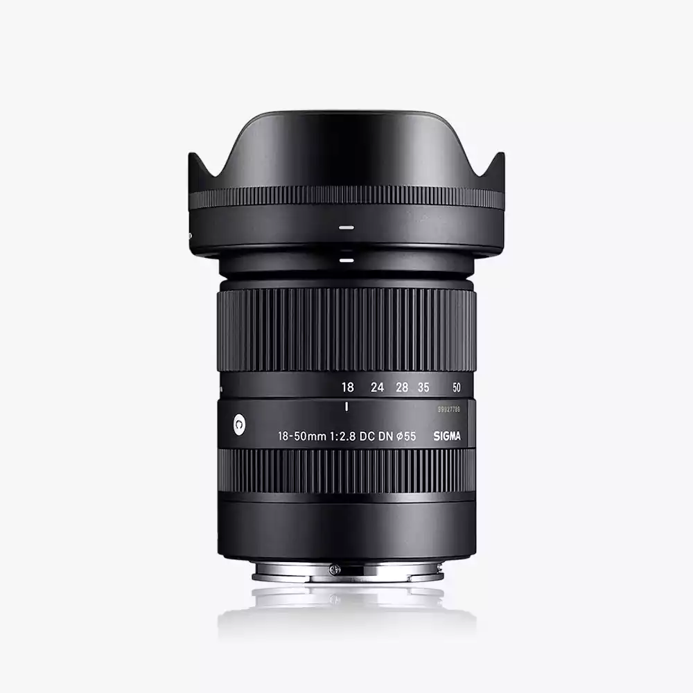SIGMA AF 18-50MM F2.8 DC DN (C) FRF MOUNT-I Sigma 18-50mm f2.8 Canon RF Dubai official 2-year Sigma warranty Canon EOS R mount