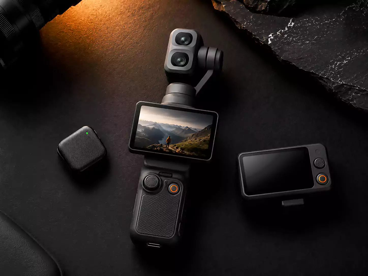 DJI Osmo Pocket 4P Dubai dual-lens vlog combo UAE's first stock CamCity