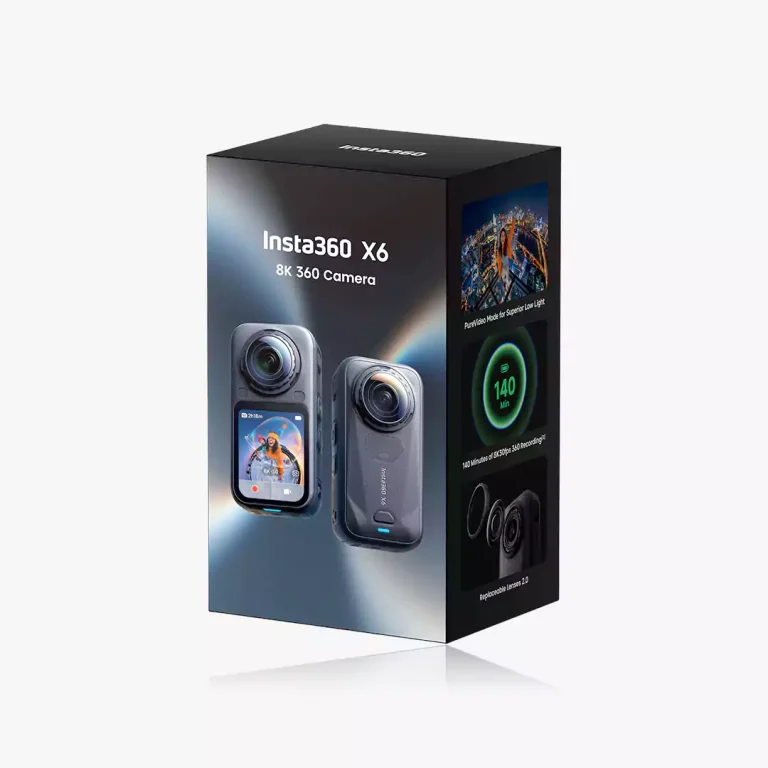 Insta360 X6 Essentials Bundle Dubai genuine UAE warranty - Black - II